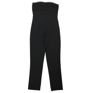 Strapless Pleated Jumpsuit