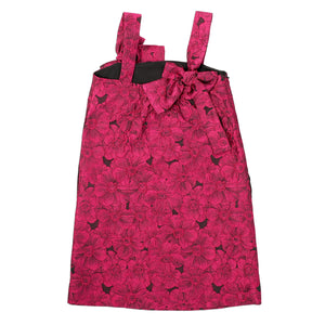Floral Tie-Strap Shift Dress