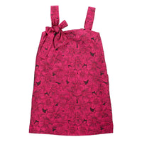 Floral Tie-Strap Shift Dress