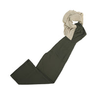 Green Strapless Draped-Neckline Jumpsuit