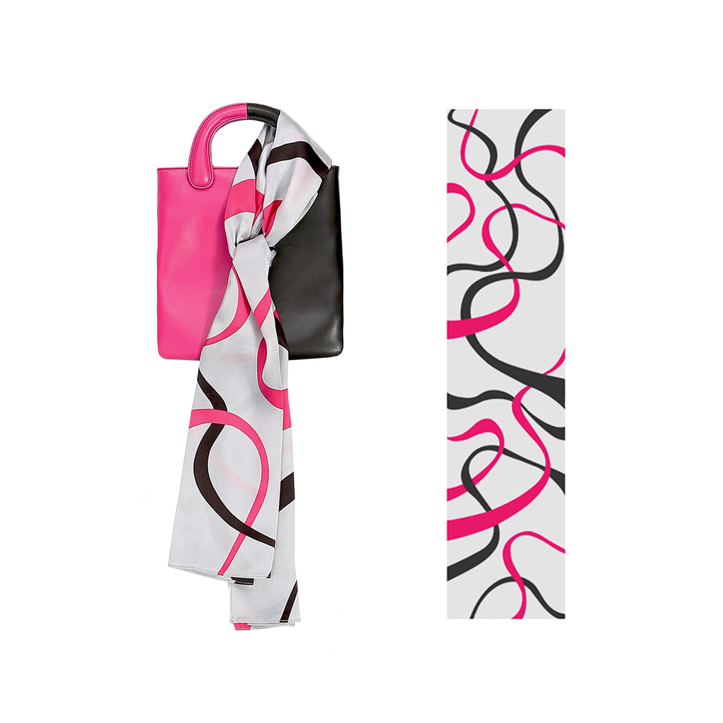 Three-colored Silk Scarf